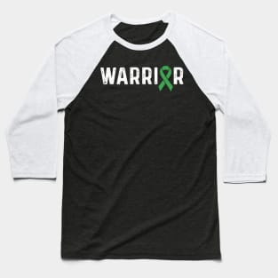 Traumatic Brain Injury Awareness Green Ribbon Tbi Warrior Baseball T-Shirt